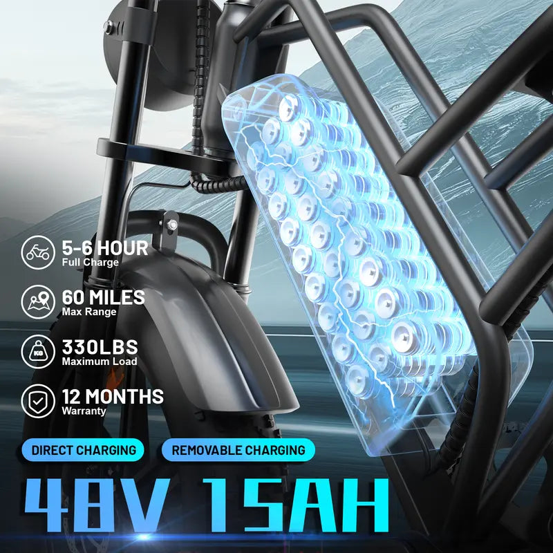 Smart Electric Scooter, Lightweight, Fast & Built for Daily Commute